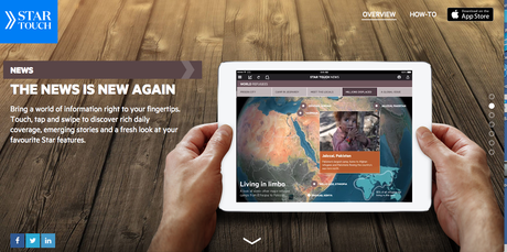The Toronto Star: new tablet edition via Star Touch