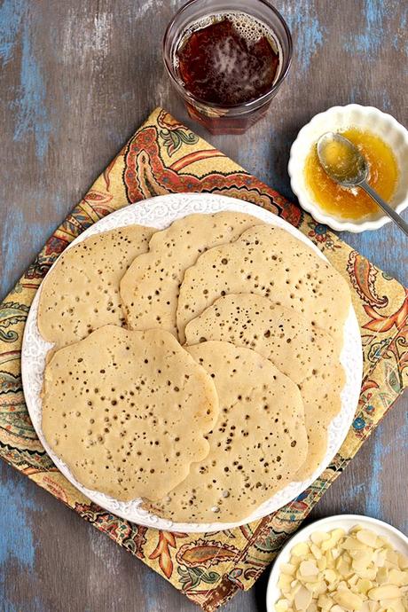 Moroccan Semolina Pancakes
