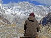 Annapurna Sanctuary High Glacial Basin Lying