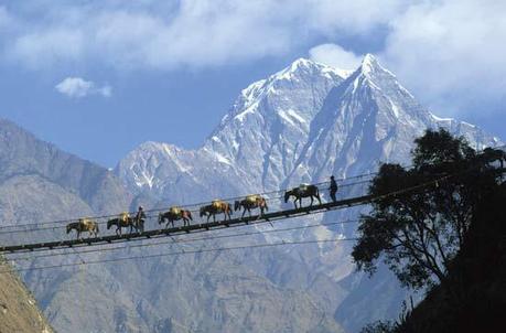 The Annapurna Sanctuary is a high glacial basin lying 40 ...