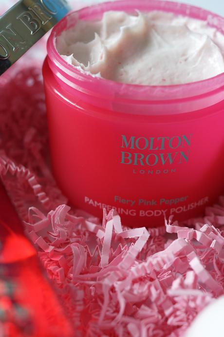 Hello Freckles Molton Brown Fiery Pink Pepper Body Polisher Review