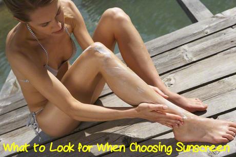 Choosing Sunscreen Important Tips