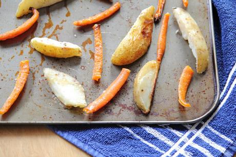 Roasted Potatoes & Carrots