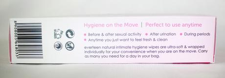 Everteen Natural Intimate Hygiene Wipes