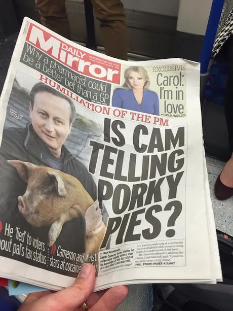 #PigGate #Hameron & The Marmalade Dropper of the Year