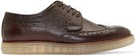 The Forward Brogue:  H By Hudson Pebbled Leather Harvey Brogues