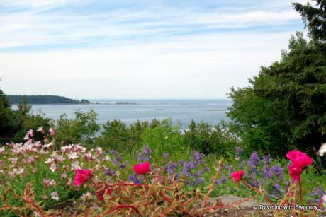 The beauty of maritime Québec along the St. Lawrence River at Reford Gardens in Grand-Métis
