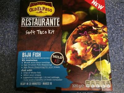 Today's Review: Old El Paso Restaurante Baja Fish Soft Tacos