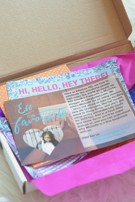 Daisybutter - Hong Kong Lifestyle and Fashion Blog: Effie Box review, monthly crafting subscription