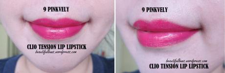 CLIO Tension Lip lipsticks (4)