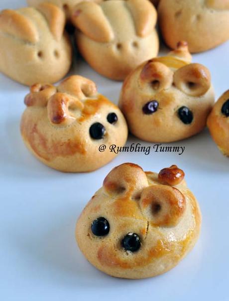 猪笼饼 (Piglet cookie) (Airfryer)