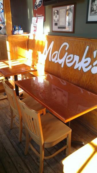 MaGerk’s Pub has great Cheesesteaks