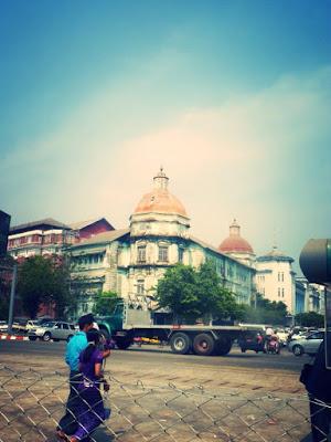 Eat, pray, love Yangon