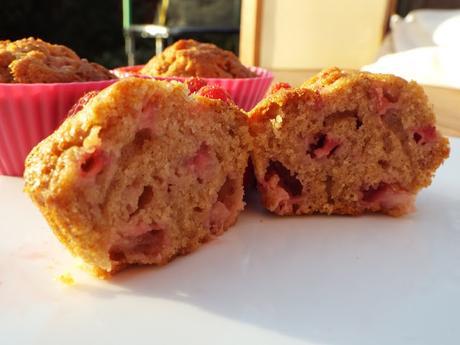 Strawberry Muffins with Jubilee Strawberries