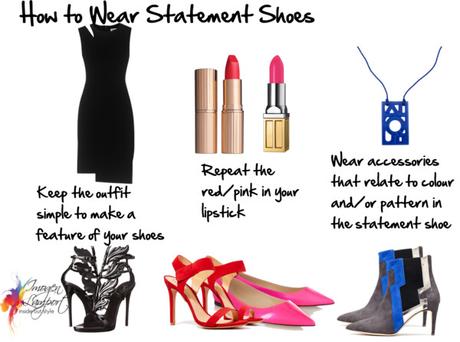 how to wear statement shoes