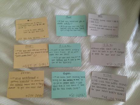 Cute Bachelorette Scavenger Hunt