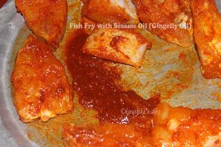 Fish Fry with Sesame Oil (Gingelly Oil)