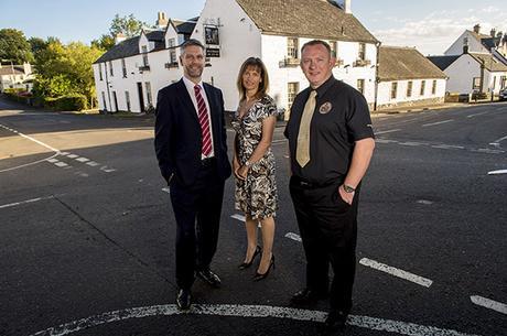 Graeme and Karen Finnie and Jason Andrew