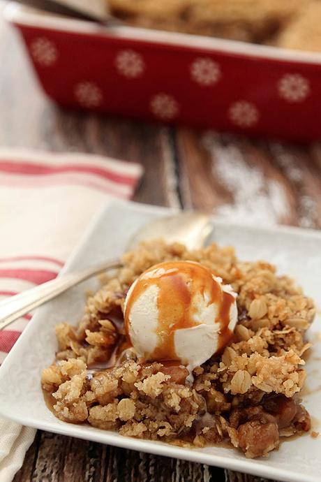 Boozy Apple Crisp