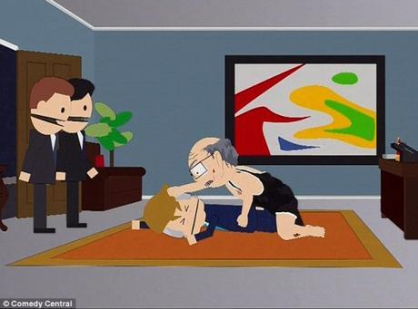 South Park depicts Donald Trump being raped and killed