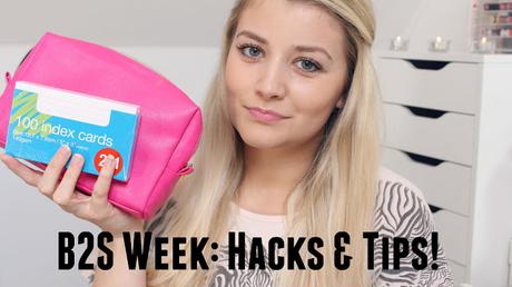 Back2School Week | Day Four: Hacks & Tips