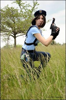Sheikahchica Cosplay as Jill Valentine (S.T.A.R.S. Uniform) (Photo by Tk8919 Photography)