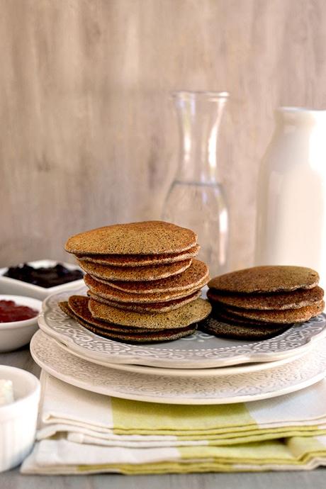 Russian Buckwheat Blinis 