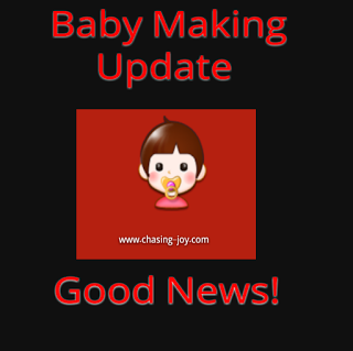 Baby Making Update: Cycle 8, Good News!!!
