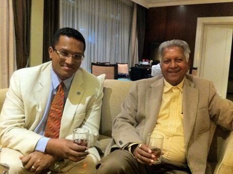 Was a honor sharing tea with Dilmah founder