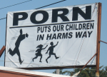ludicrous anti-porn sign