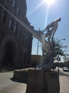 Sculpture in Sioux Falls