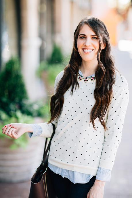 jcrew-black-and-white-polka-dot-sweater