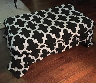 Frugal Furniture Friday - Bench and Ottoman