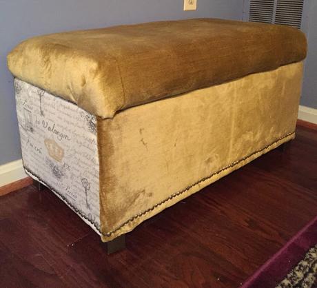 Frugal Furniture Friday - Bench and Ottoman