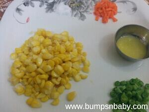 Sweet Corn Soup Recipe for Babies and Kids (without corn flour)