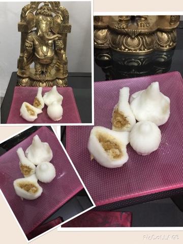 Ukdiche Modak Steamed Homemade Modak Rice flour dumplings for Ganesh
Chaturthi