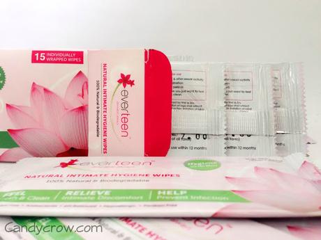 Everteen Natural Intimate Hygiene Wipes Review