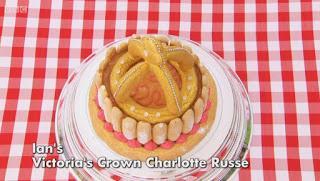 Raspberry & Lime Charlotte Russe: GBBO Week #7