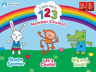 Review - Count me in 1 2 3 number chums app