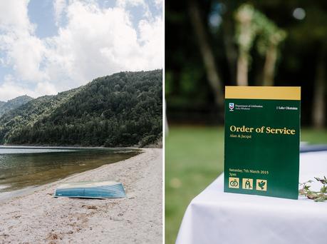 A DOC Inspired Lodge Wedding at Lake Okataina by Anne Paar Photography