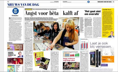 It’s a new De Telegraaf today