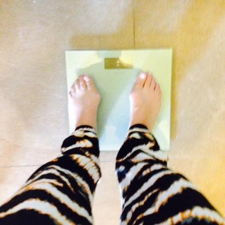 The scales are following me....