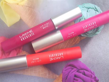 Lakme Absolute Lip Tint Matte (Lip Pouts) - Swatches, Review, Gorgeous Pictures