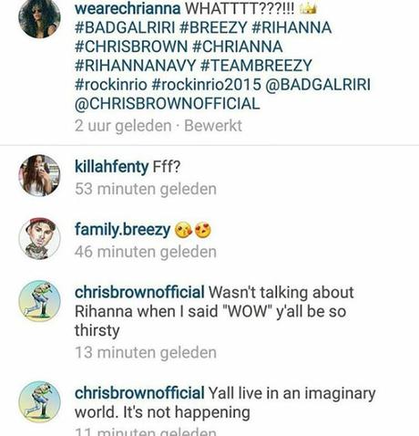 Chris Brown States He Wasn’t Talking About Rihanna For His Latest Tweet