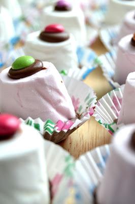  children's party food marshmallows chocolate and smarties