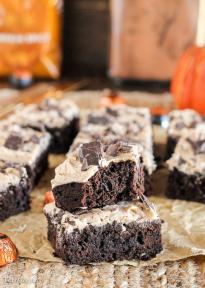 Pumpkin Spice Latte Brownies