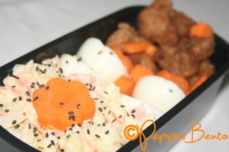 Chicken Karaage And Potato Salad Bento Box Lunch Cu
