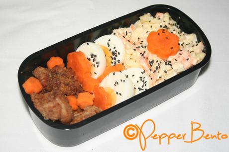 Chicken Karaage And Potato Salad Bento Box Lunch