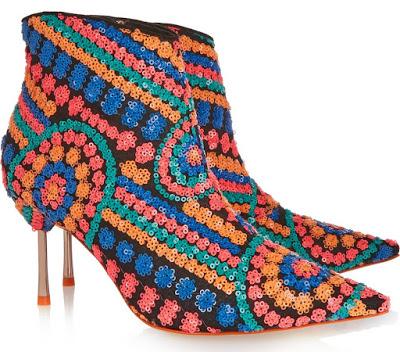 Shoe of the Day | Sophia Webster Coco Sequined Boots