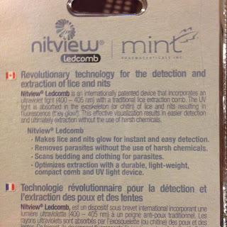 MOMday: (Product Review) Nitview LED Lice comb and Nyda Head Lice Treatment